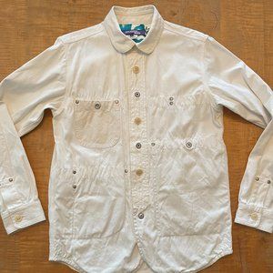JUNYA WATANABE MAN Reversible white shirt jacket - Medium